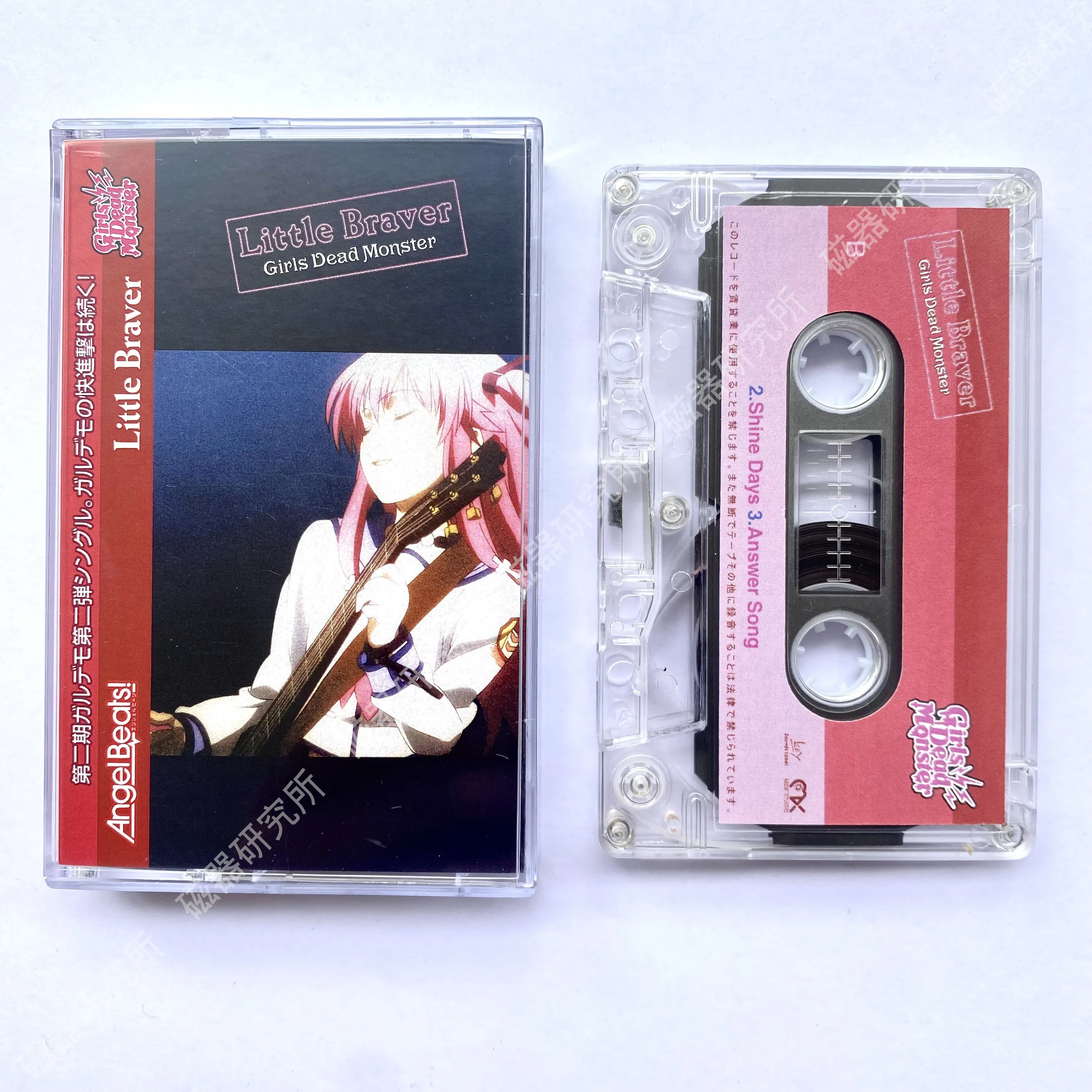 Anime Angel Beats Girls Dead Monster GDM Little Braver Music Tape Cosplay Cassettes Soundtracks Box Walkman Car Tape Party Music