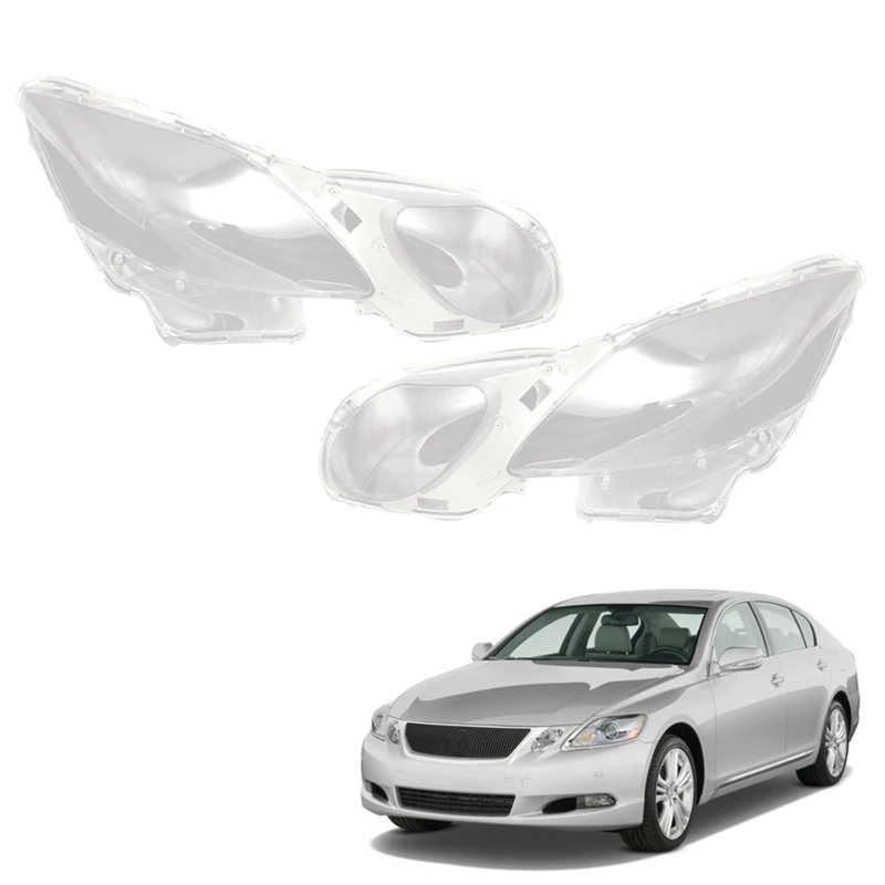 Car Headlight Shell Lamp Shade Transparent Lens Cover Headlight Cover For Lexus GS300 GS430 GS450H GS460 2009-2011