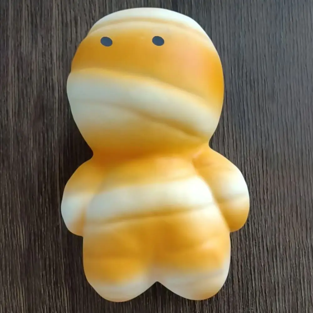 Fidget Toy Soft Mummy Squishy Toy Super Soft Moist Mummy Squeezable Toy Cute Pressable Mummy Slow Rebound Toy Office