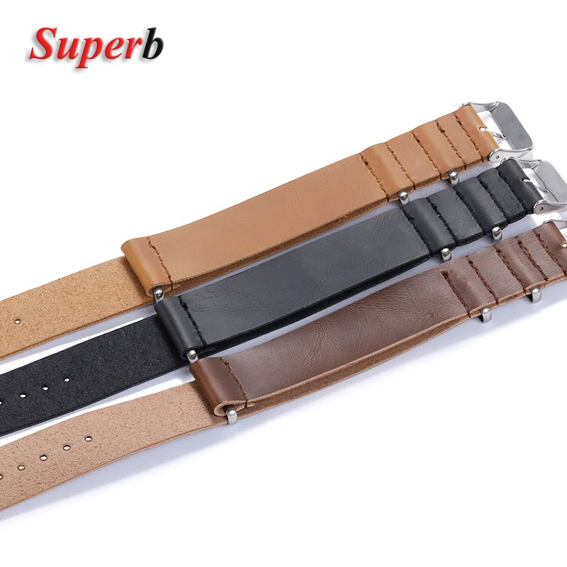 بو الجلود حزام ساعة اليد لينة حلقة من جلد 18 مللي متر 20 مللي متر 22 مللي متر 24 مللي متر النساء الرجال معصمه العالمي حزام الساعات الساعات اكسسوارات