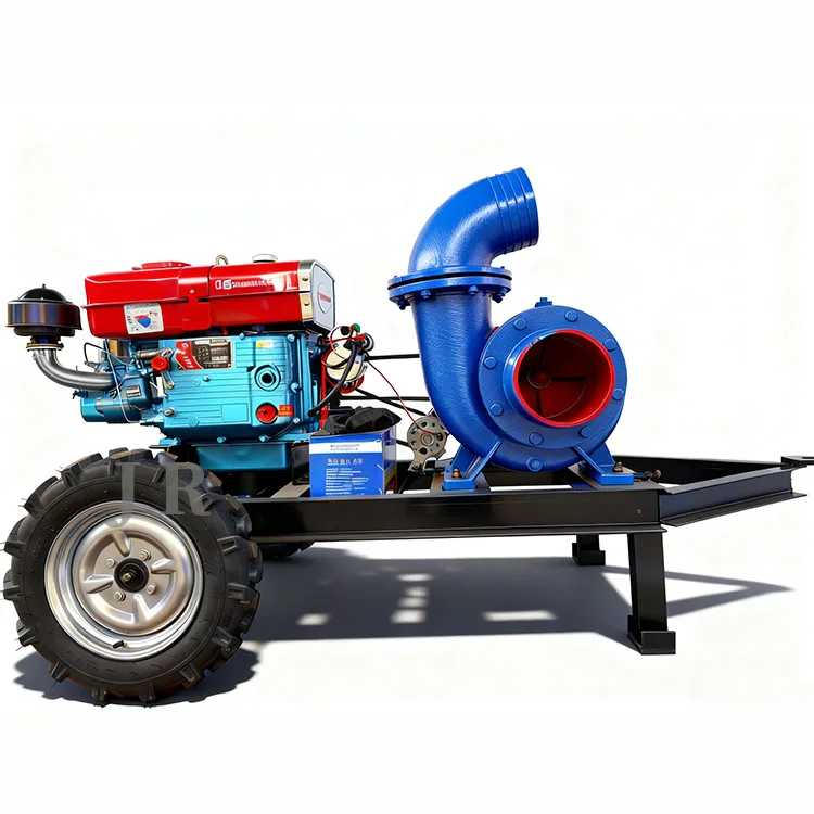 

10 Inch Large Flow 14 Inch Mixed Flow Water Pump Agricultural Mixed Flow Diesel Pump With Pulley