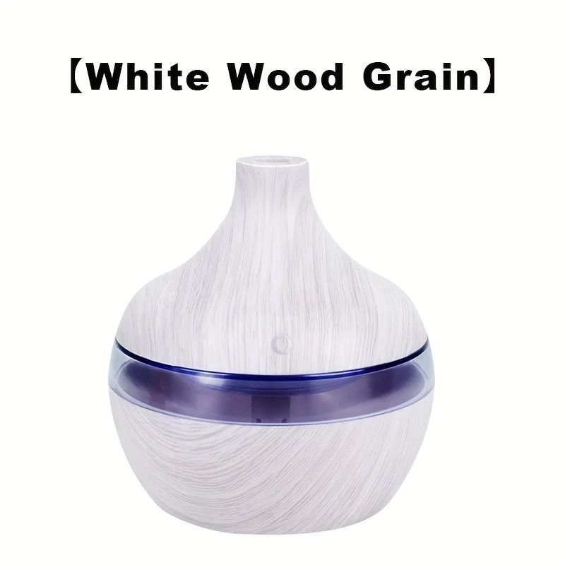 1 قطعة 300 ملليUSB الهواء المرطب ناشر رائحة ضباب الخشب الحبوب النفط الروائح الناشر مع 7 مصباح ليد للسيارة المنزل مكتب
