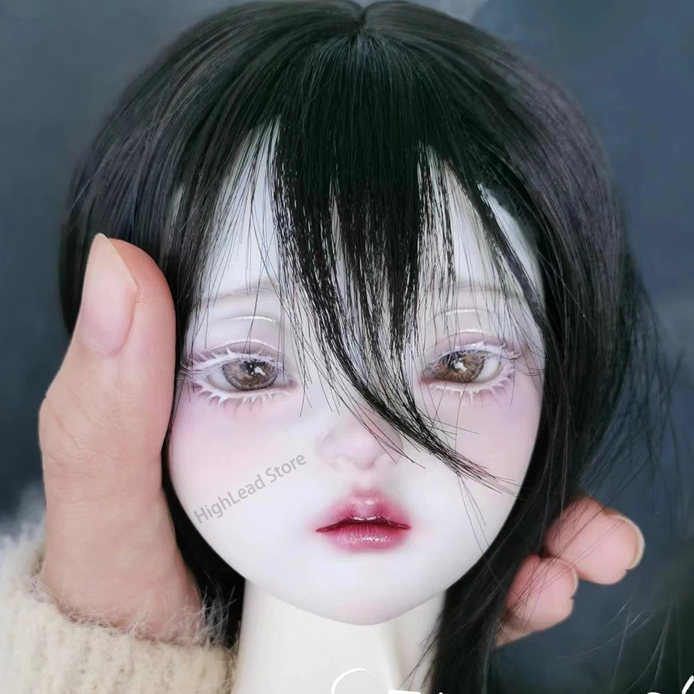 

1/3 BJD Doll Head No Makeup Resin Lovely Doll Girl Head DIY Doll Accessories BJD Toys Without Makeup Gifts