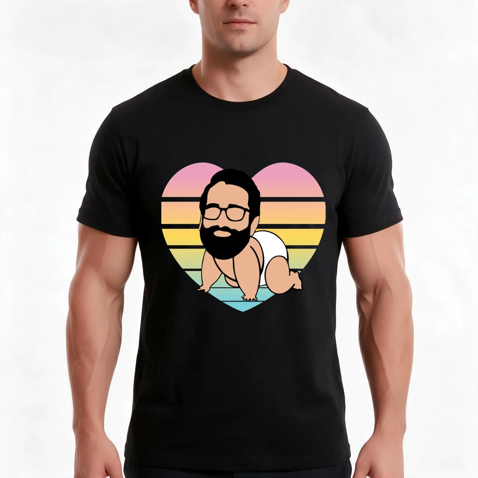 Matt walsh Sweet baby gang T-Shirt, Summer Casual Cotton Tee, Oversized Streetwear Tops, Vintage Graphic Print, Unisex Men Women