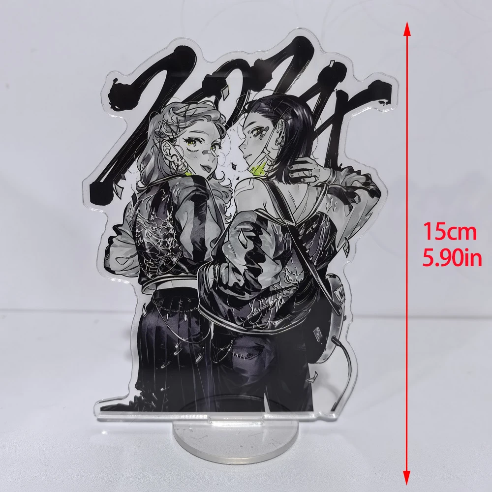 Anime The Guy She Was Interested In Wasn't A Guy At All Acrylic Stand Tgswiiwagaa Mitsuaya Figure Display Collection Decor
