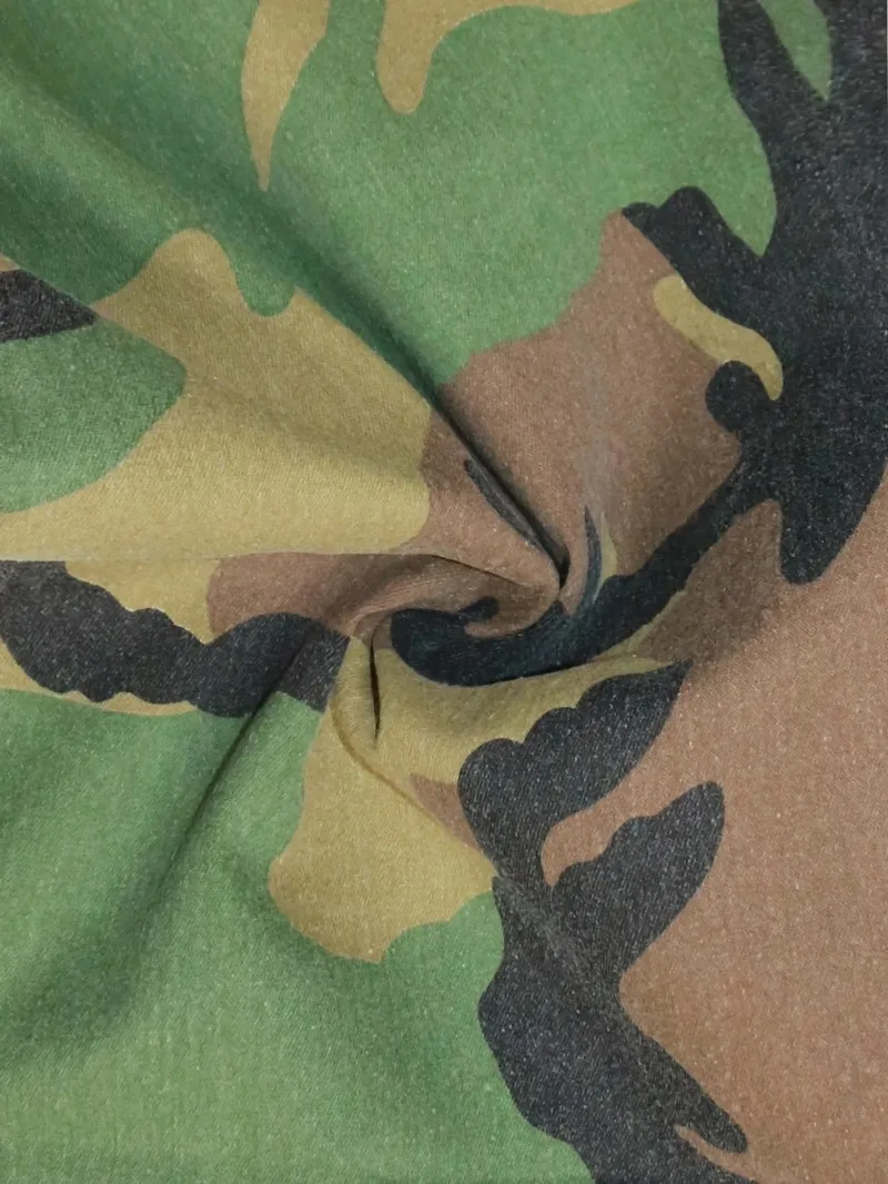 Pantalones de correr de pierna ancha con estampado de camuflaje Vintage para mujer, ropa de calle 2025, pantalones de chándal rectos de Hip Hop activos de carga