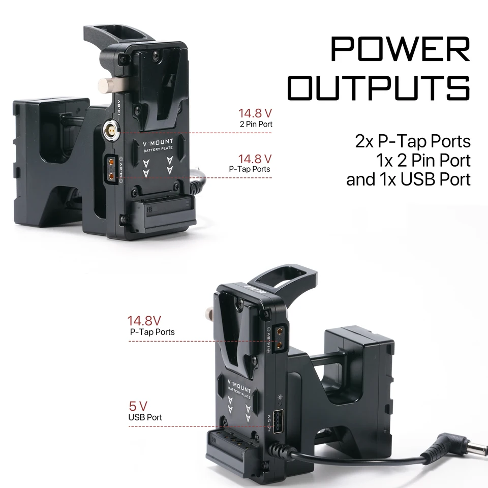 TILTA FX6 Battery Plate V-Mount for Sony FX6 Accessories Power
