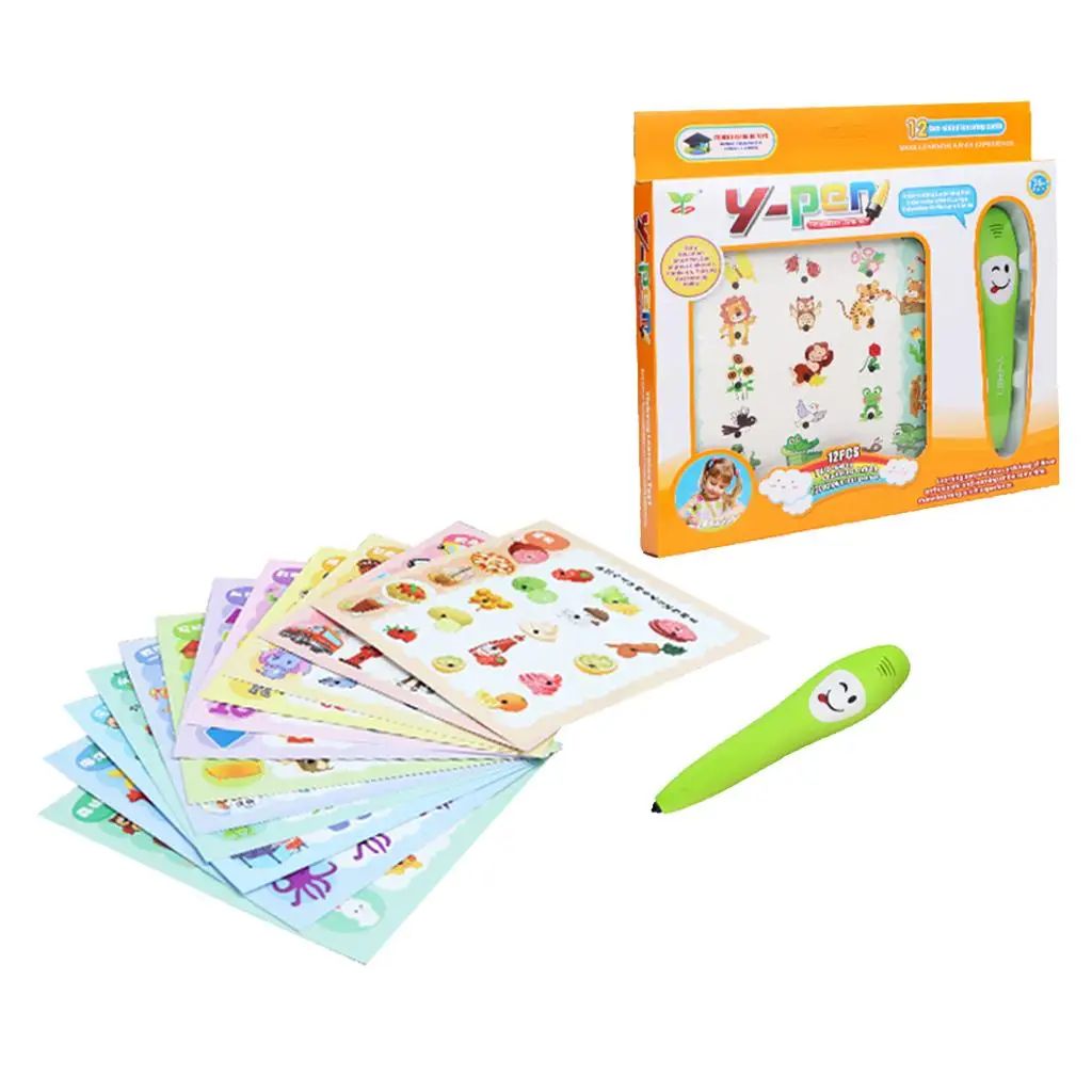 YS2607A Parent enfants Interaction apprentissage stylo Vocal intelligent jouet cadeaux avec cartes