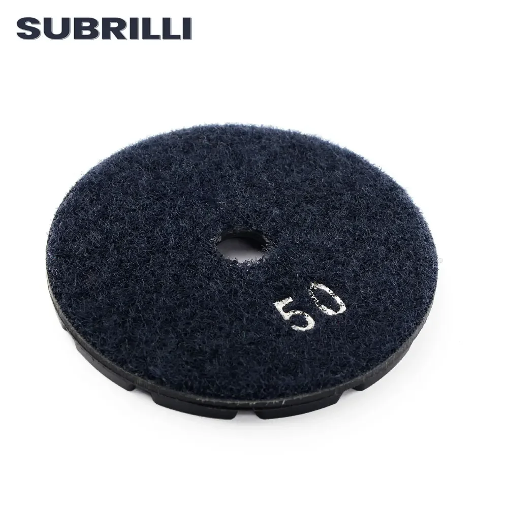 SUBRILLI 3 "الماس الطابق قرص الطحن ملموسة تجديد الرملي وسادة الراتنج السندات طحن عجلة تلميع أداة جلخ