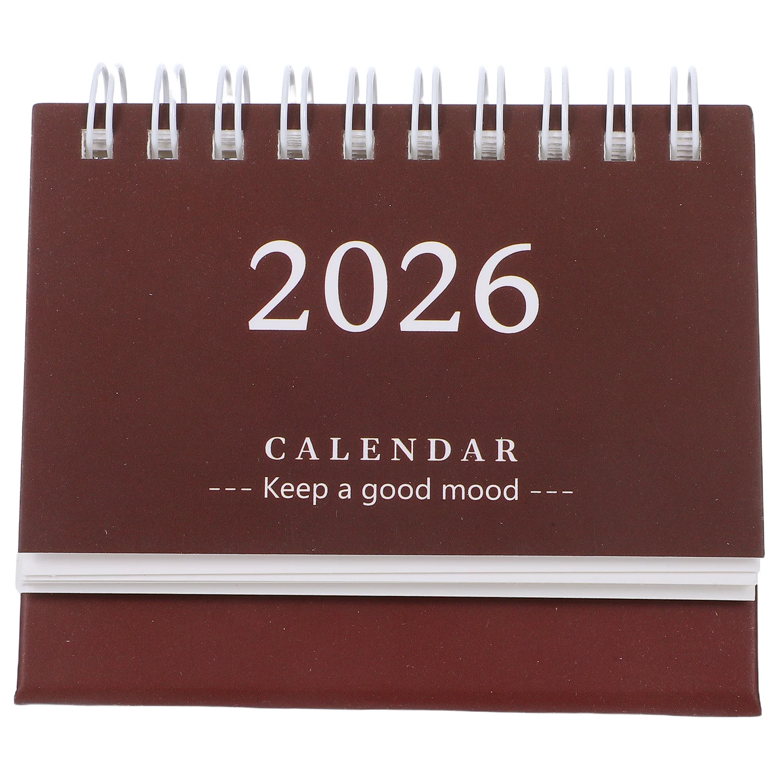 

2026 Desk Calendar Mini Standing Flip Tabletop Planner Compact Monthly Calendar For Office Home School Use Paper Schedule