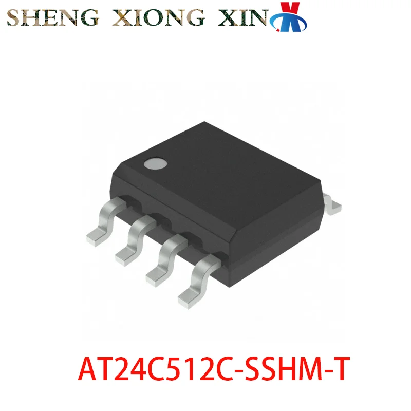 10pcs/lot 100% NEW AT24C512C-SSHM-T 8-SOIC Memory Chip AT24C512C 2FC Integrated Circuit