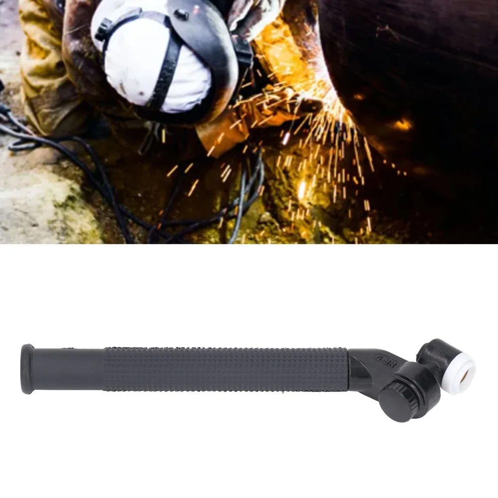 Air Cooled Welding Torch Head 360° Rotating NR-9 TIG Welding Torch Swivel Neck Replacement Body Cutting Torch Head