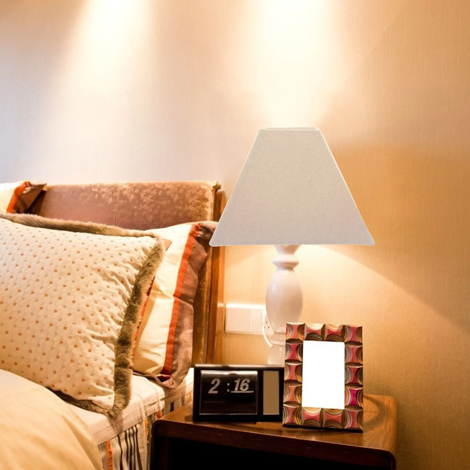 

Fabric Lampshade for Desk Lamp Modern Stylish Decorative Bedside Table Lamp Shade Replacement Light Lampshade Modern Lampshades