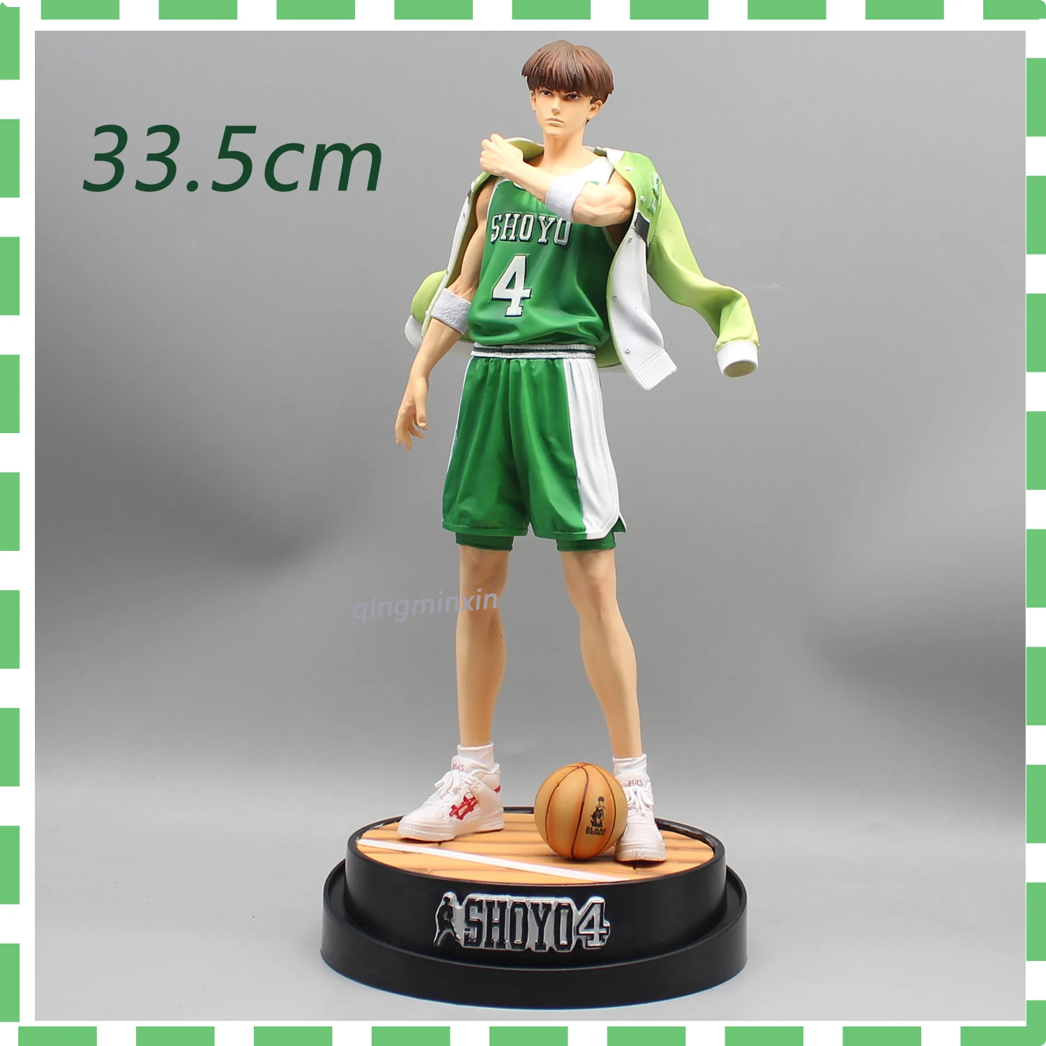 33.5cm Slam Dunk Gk Unlimited Fujimasa Anime Handmade Model Pvc Ornament Peripheral Trendy Series Statue Toy Collection Boy Gift