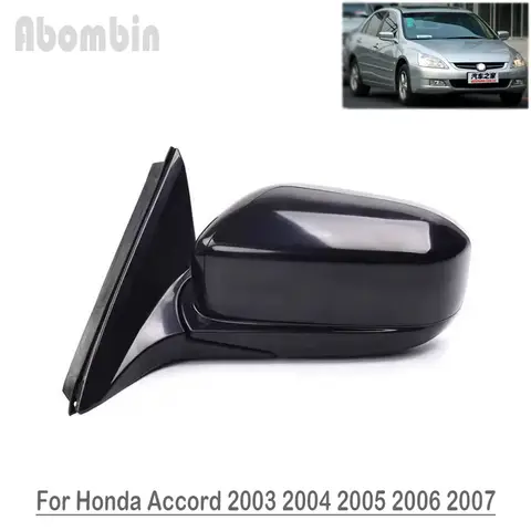 Car Door Rearview Mirror Accessories Side Mirror Assembly For Honda Accord 2003 2004 2005 2006 2007