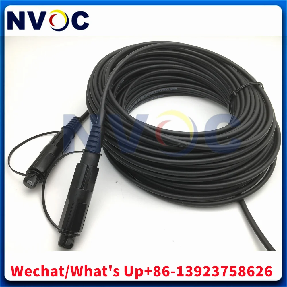 

Optitap (папа) SC/APC-Optitap (папа) SC/APC CORNING SM G657A2 SX 5,0 мм бронированный симплекс LSZH 5 м 15 м 25 м 35 м 60 м черный волоконный кабель