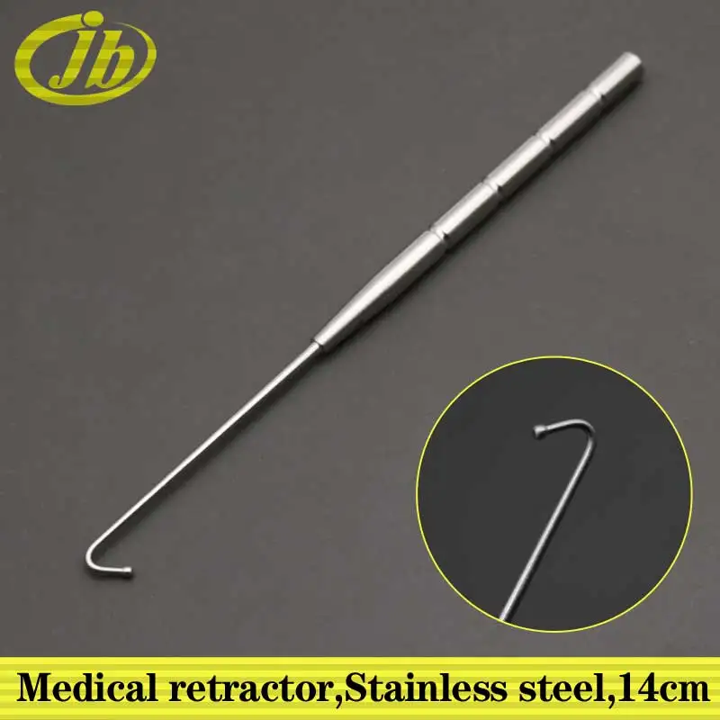 Divaricatore a testa sferica in acciaio inossidabile 14cm divaricatore medico strumento operativo chirurgico single-end