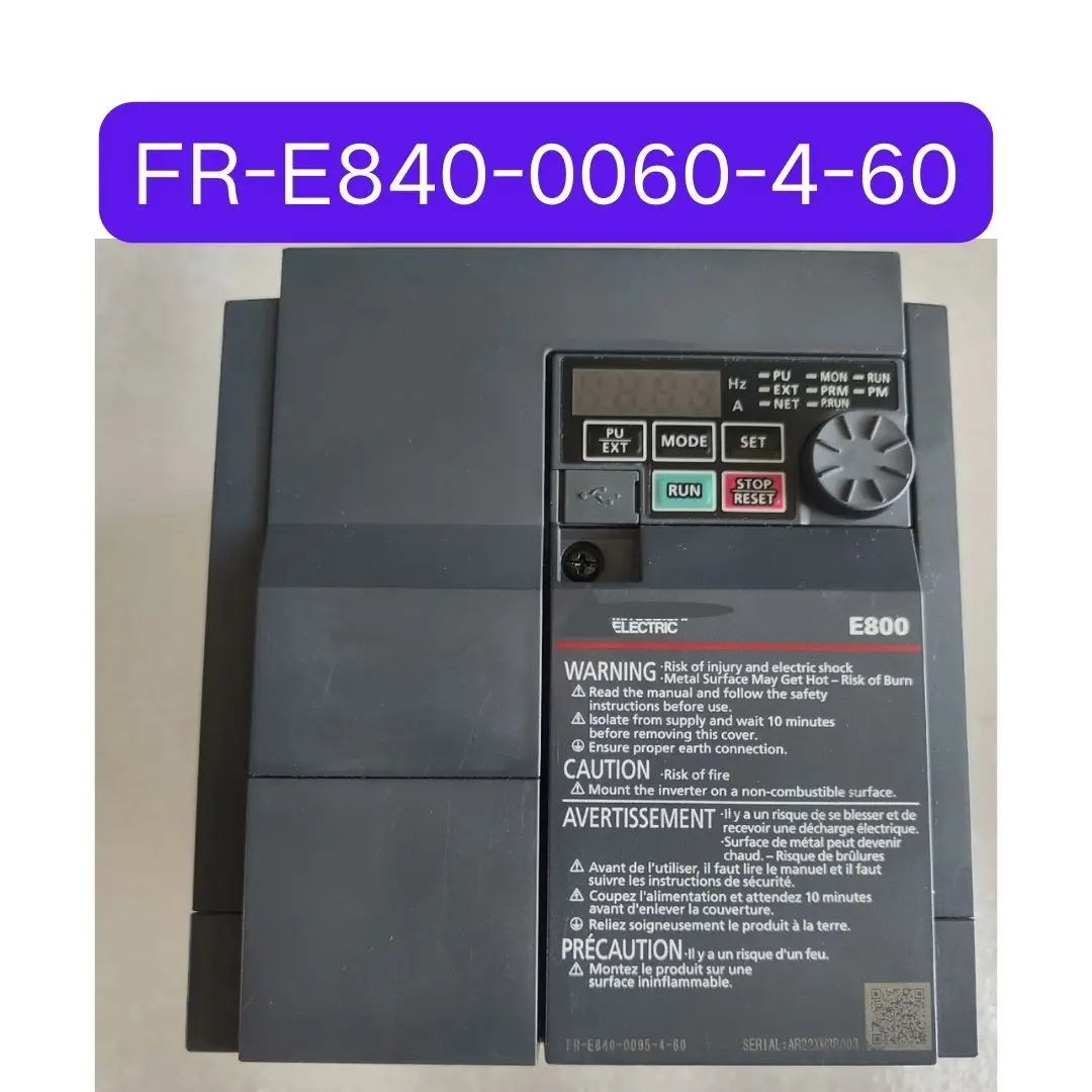 

Used FR-E840-0060-4-60 inverter 2.2KW Test OK Fast Shipping