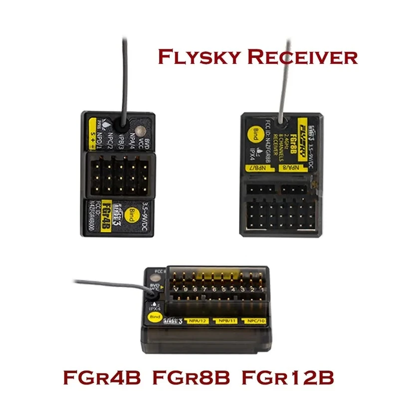 

FGr4B FGr8B FGr12B 2.4GHz Receiver For PL18 NB4 NB4 Lite AFHDS3 Transmitter For RC Vehicles And Ships