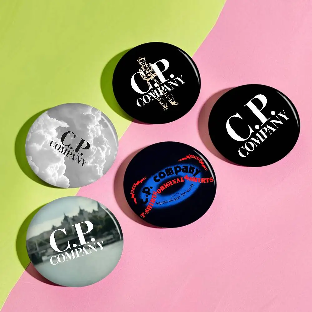 Fashion Brand C-CP C-Company Cute Anime Figure Icon Badge Handmade Tinplate Brooch for Backpack Clothes Chest Ornament Gifts