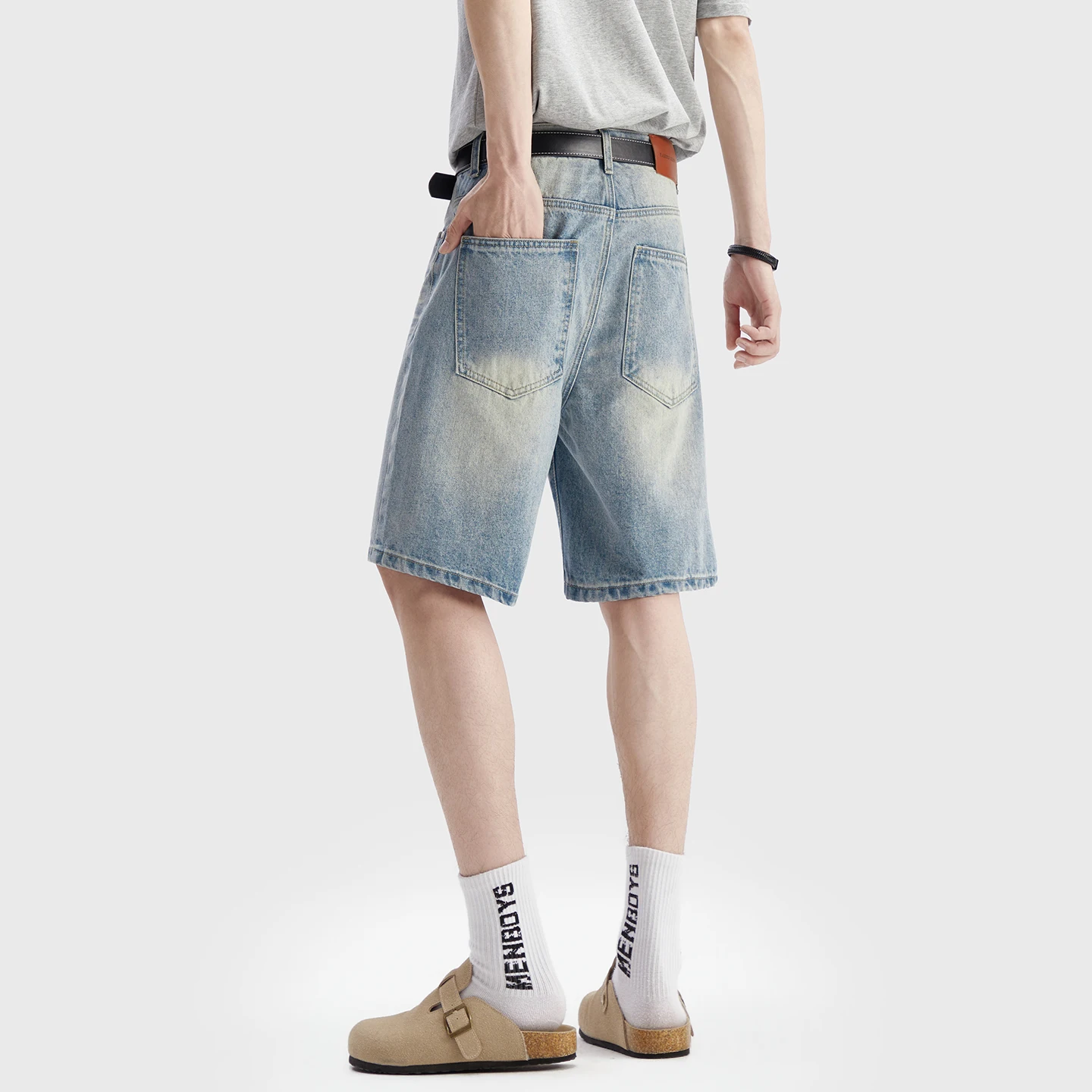 กางเกงยีนส์ขาสั้นผู้ชายสไตล์วิ - Men'S Fashion With Baggy Jeans บทวิจารณ์และราคา