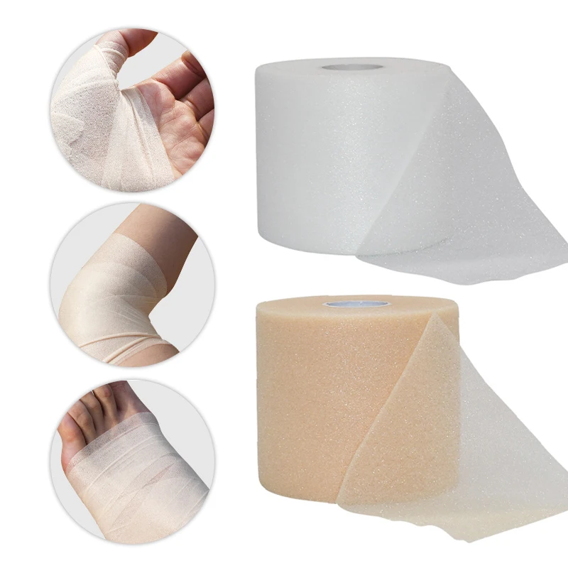 

Colorful Athletic Wrap Tape Self Adhesive Elastic Bandage Elastoplast Sports Protector Knee Finger Ankle Palm Shoulder