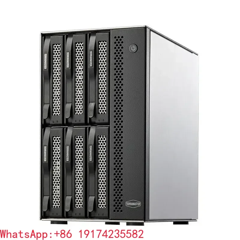 D9-320 9-bay disk cabinet, hard drive box, direct connected storage with switch USB 3.2 10Gbps