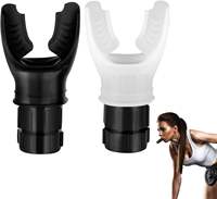 Compact Sports & Entertainment Inhale Respiratory Trainer Food Grade Silicone Adjustable Breath Trainer for Exercise & Training