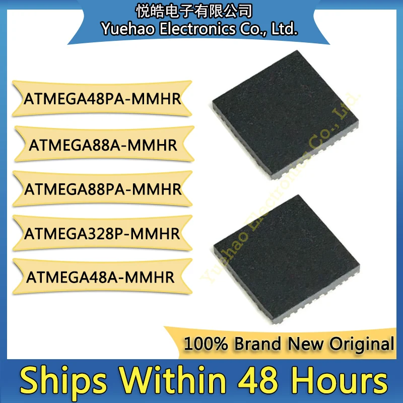 ATMEGA48A-MMHR ATMEGA48PA-MMHR ATMEGA88A-MMHR ATMEGA88PA-MMHR ATMEGA168PA-MMHR ATMEGA328P-MMHR IC MCU QFN-28