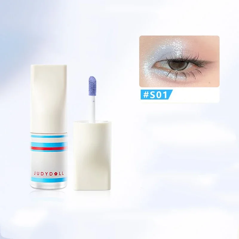 Judydoll Shimmer & Metallic Glitter Eyeshadow,Highly Pigmented Long Lasting Liquid Matte Shadow Eye Makeup