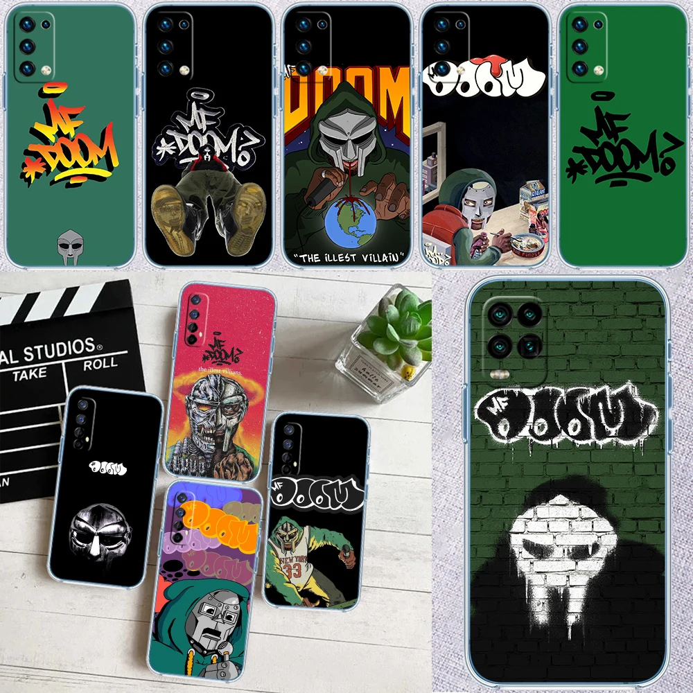 IK46 MF DOOM Transparent Phone Case for Samsung Galaxy A04 A04S A14 A23 A34 A54 M23 M33 M52 M53