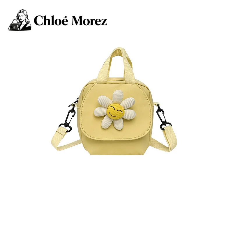 

Flower Bag Ins Casual Single Shoulder Small Crossbody Bag Cartoon Girl