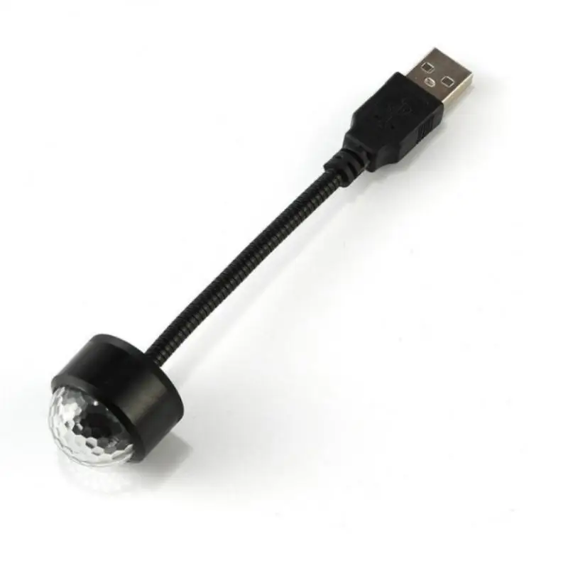Освещение для диджея, освещение, внешнее освещение, USB мини-диско-шар, разноцветный автомобильный Декор для комнаты, стробоскоп