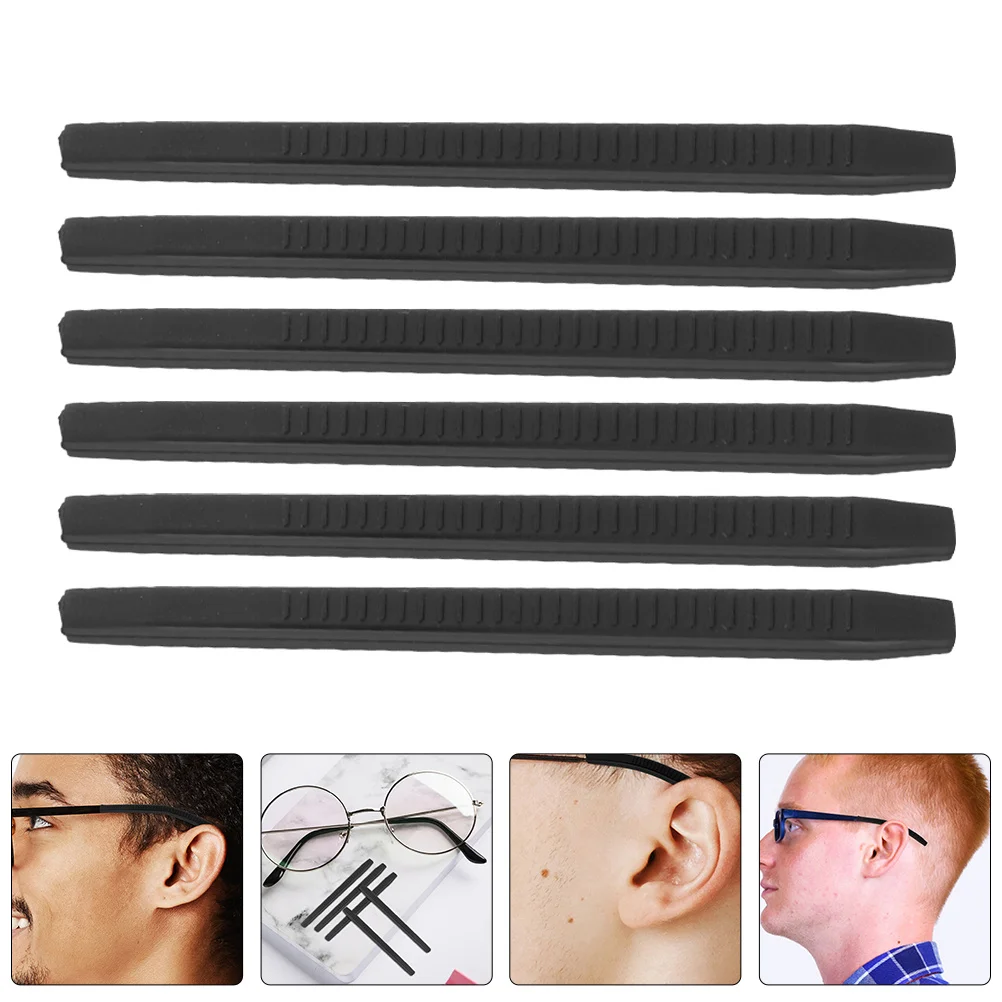 

10Pairs Anti Slip Eyeglasses Temple Covers Soft Silicone Ear Grips Glasses Arm Sleeve for Sunglasses Eyewear Retainer