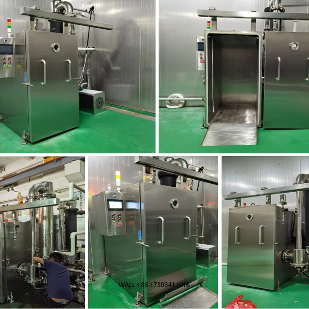 Commercial Use Rice/Noodle Processing PLC Controlled Water Pump & Motor Cooked Food Vacuum Rapid Cooling Machine AR-500C