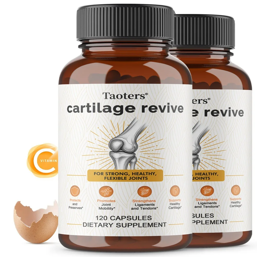 Type II Collagen Complex 500mg - Dietary Supplement To Support Skin and Joints - Derived From Chicken Cartilage