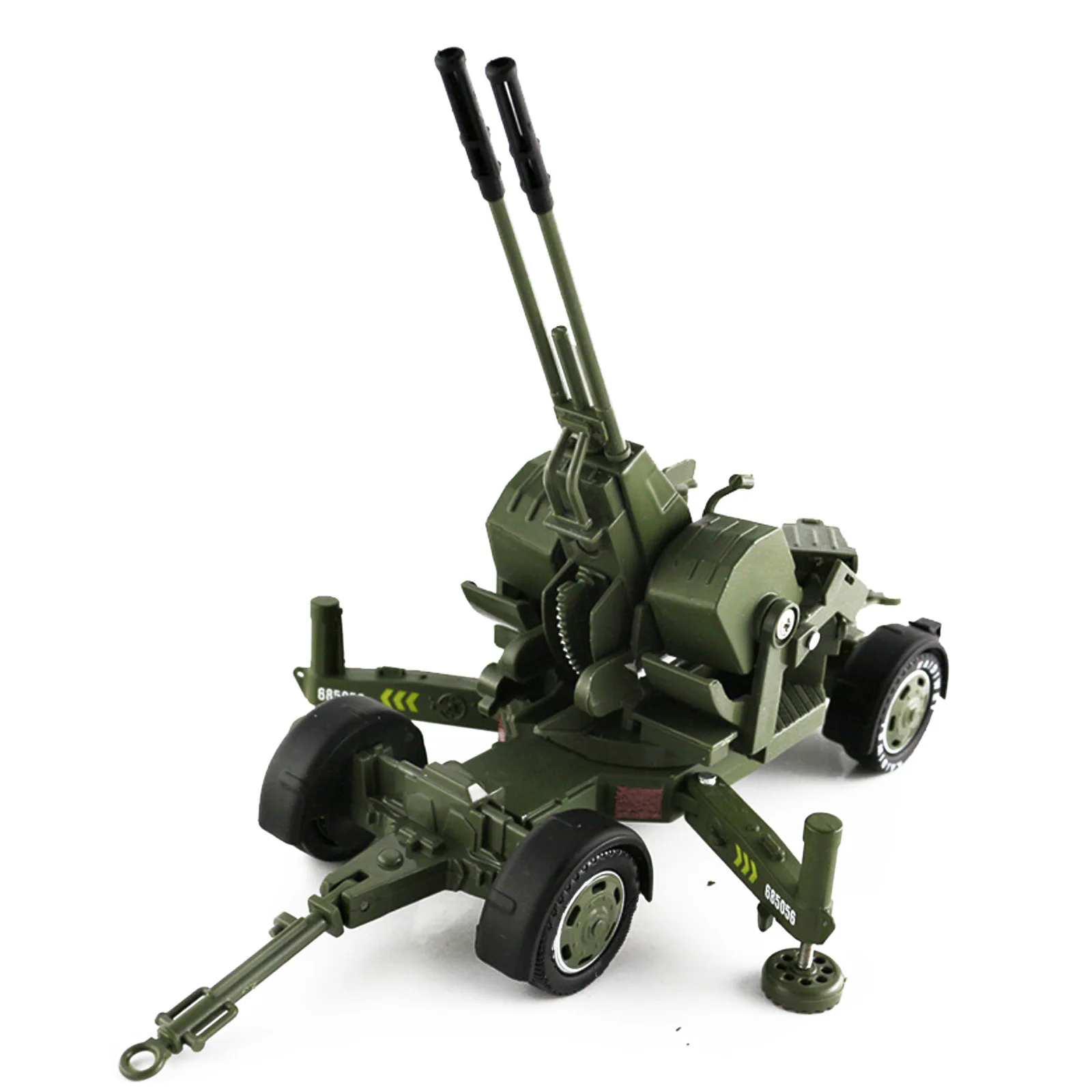 

1 шт. 1/35 35 мм Китай PLA Type 90 двойной ствол Antiaircraft пистолет мальчик модель из сплава военной машины игрушка декоративный подарок