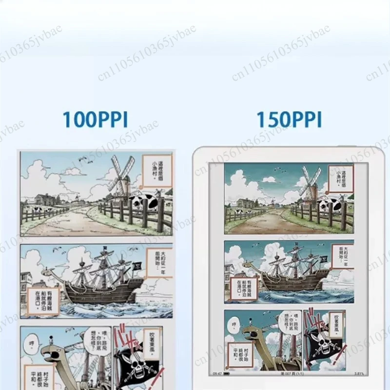 Color Ink Screen E-book, Open M6C 6-inch Color Screen E-book Reader,