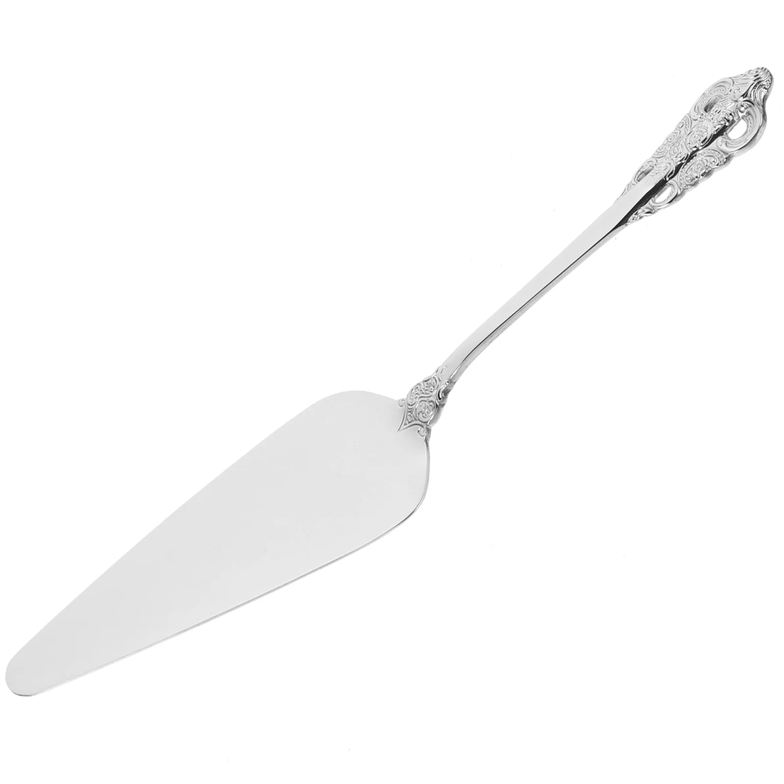 Cake Spatula Cheesecake with Handle Turntable Slicer Server Stainless Steel Pizza Leveler Bride Serving Utensils