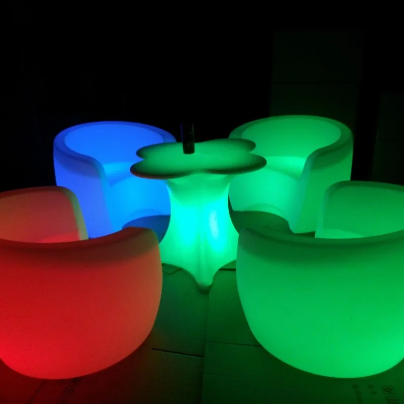 Modern Design Bar Sofa Chair Outdoor/Color Changing Led  Party Living Room  Comfortable LED Furniture With New 