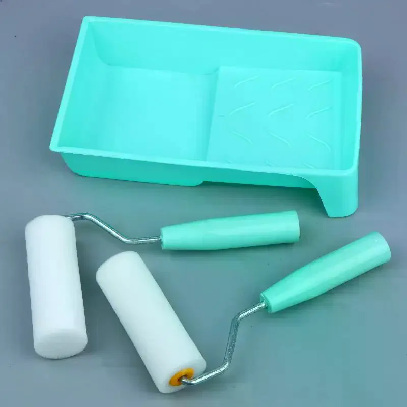 /PFU/Foam Paint Roller Sleeves Mini White Sponge Rollers For Art Painting Decorating Cleaning DIY Tools Durable