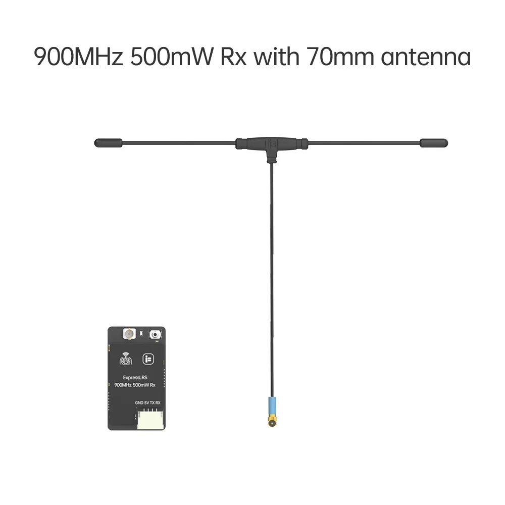 IFlight ELRS 2,4 GHz/915MHz RX 500mW, receptor de retorno de datos