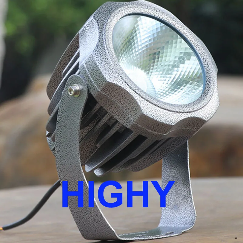 New Style COB Garden Lawn Lamp Light 220V 110V 24V Outdoor LED Spike Light 20W 30W 40W Path Landscape Waterproof Spot Bulbs