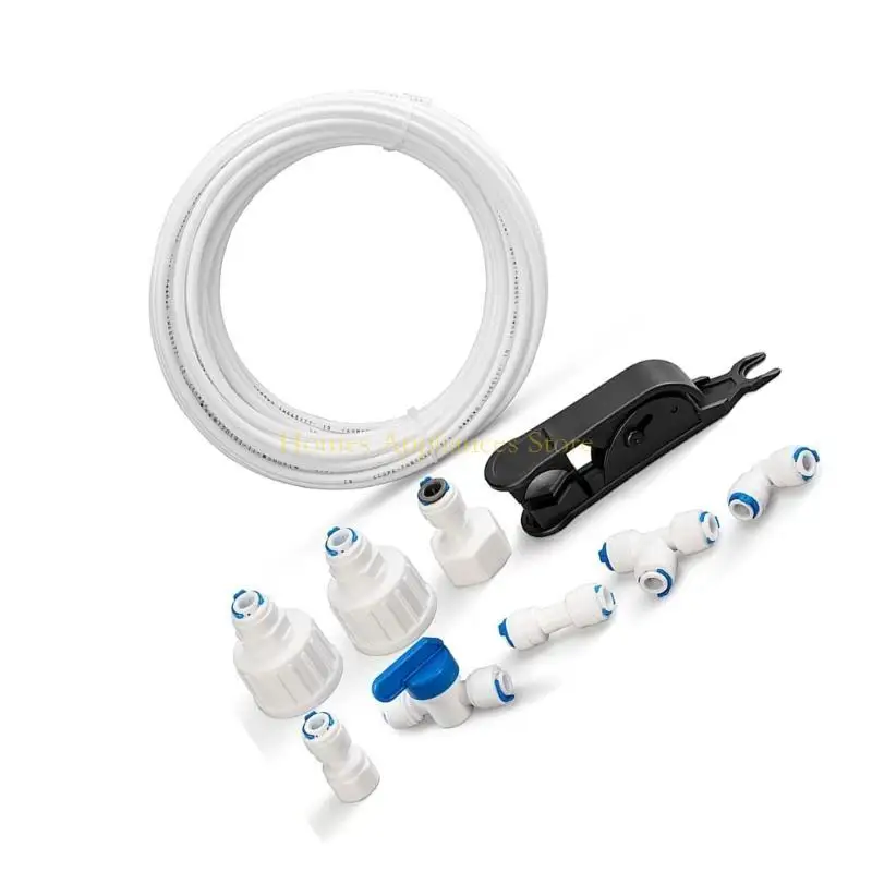 D0AB Universal Line Water Line Mater Kits للثلاجات وصانعي الثلج
