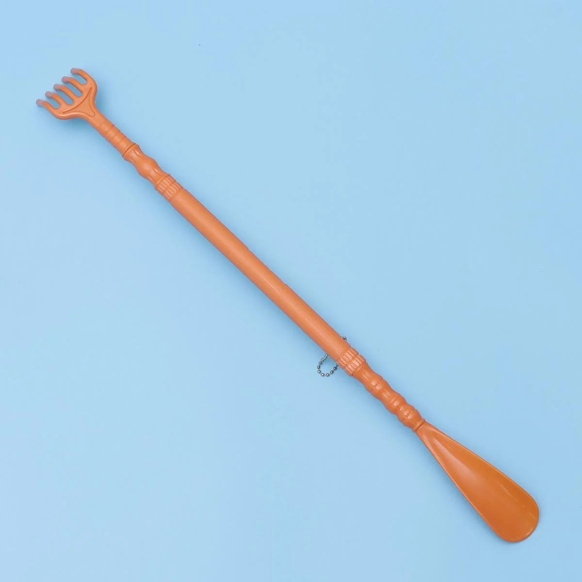 Shoe Horn Back Scratcher for Men Durable Pocket Practical Pp Brown Long Shoehorn Man