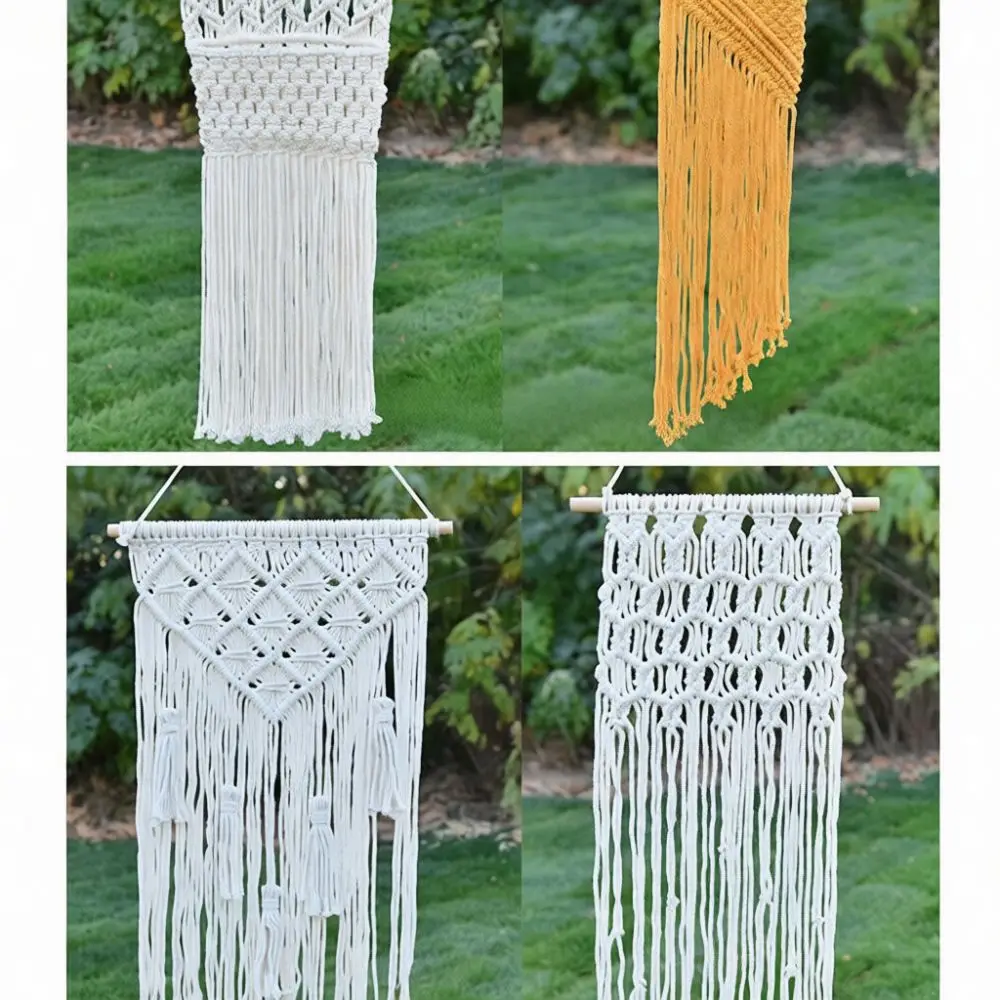 Heavy Duty Cotton Rope For Gardening Packing Sausage Binding Diy Knitting Crafts Off White Durable Twisted Cord