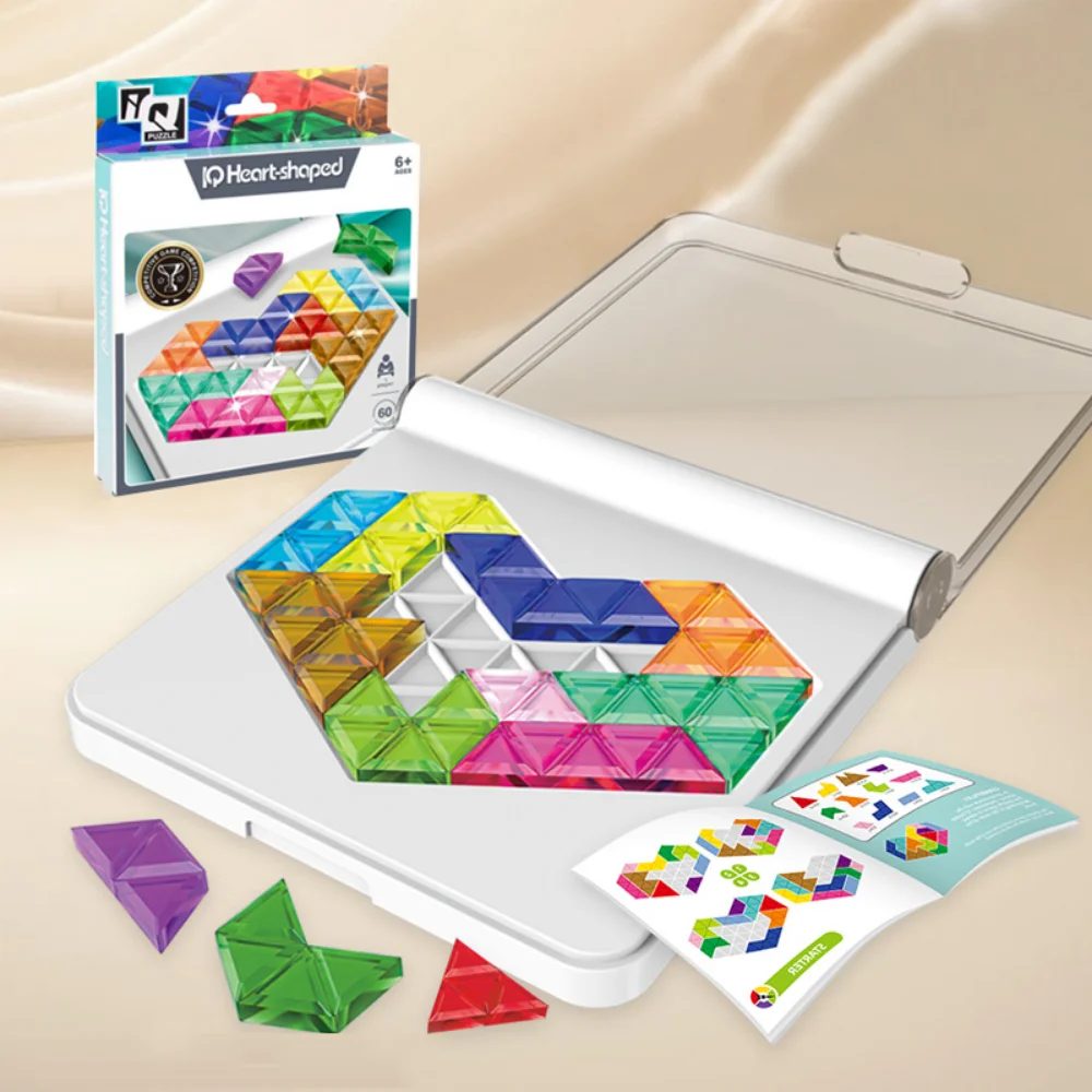 

Logical Thinking Training Smart Clearance Tangram Multiple Shapes Montessori Fun Tabletop Games Education Learning