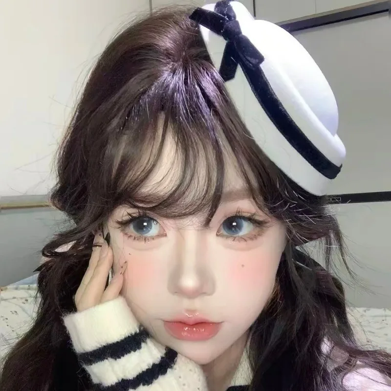 

Mini Hat Hair Clips British Style Y2K Berets Hair Clip with Bow Retro Caps for Women Girls Wedding Party Cosplay Head Accessory