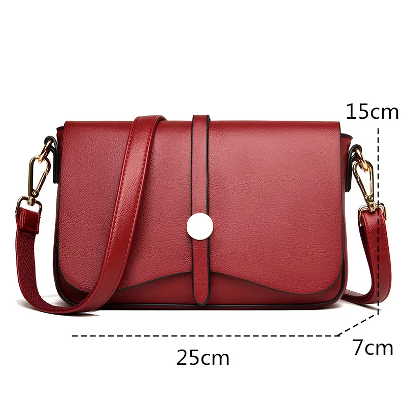 Super Quality Leather Luxury Handbags fashion Women Bags Designer Female Bag Solid Color Bag Ladies Shoulder Messenger Bag tote