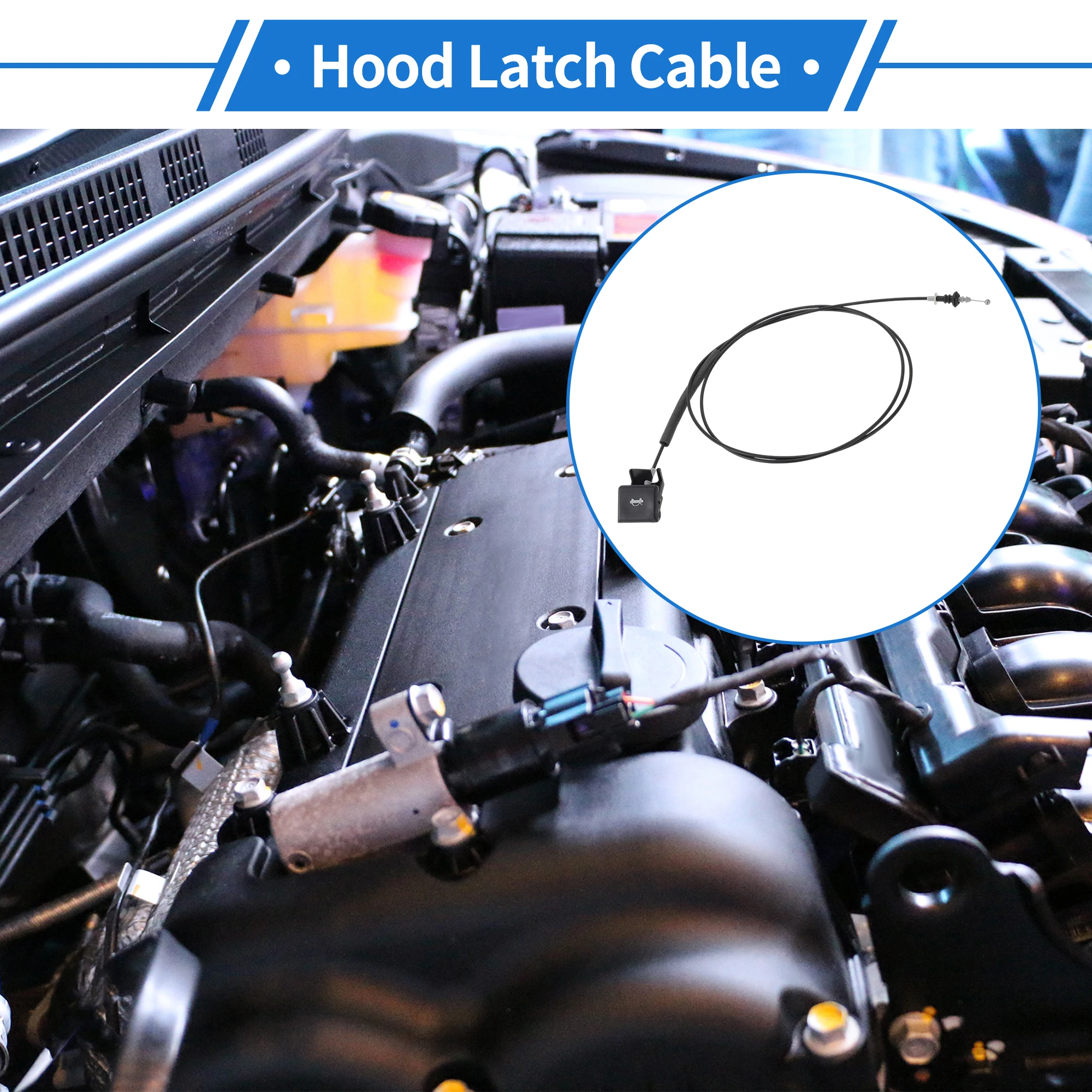 

UXCELL Hood Release Cable No.BELG56720 Hood Latch Cable for Mazda 3 2019-2022